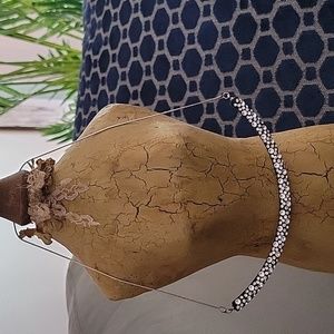 Swarovski bar necklace